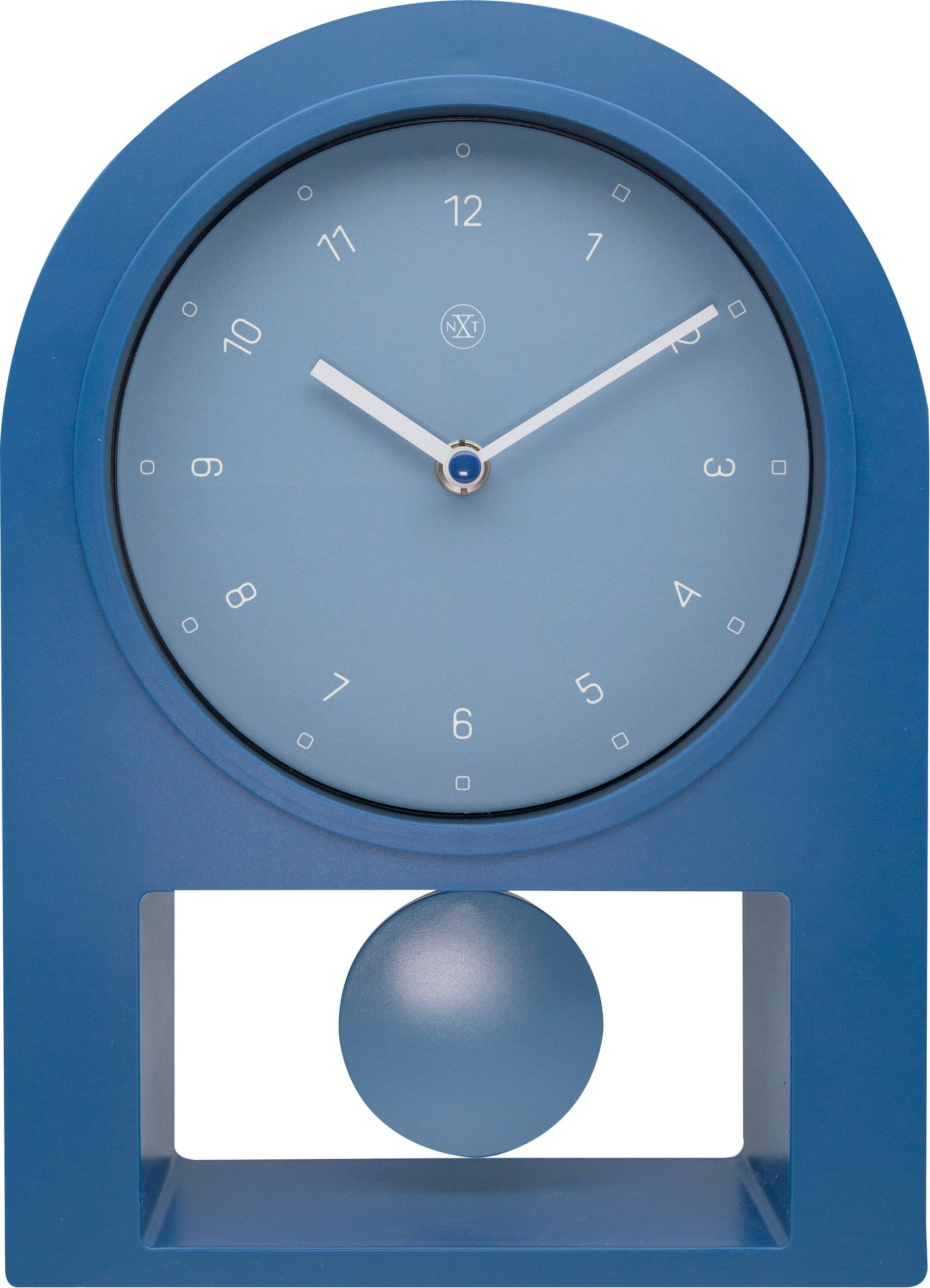 Table clock - 30 x 20 cm - Plastic - 'Swing Table'
