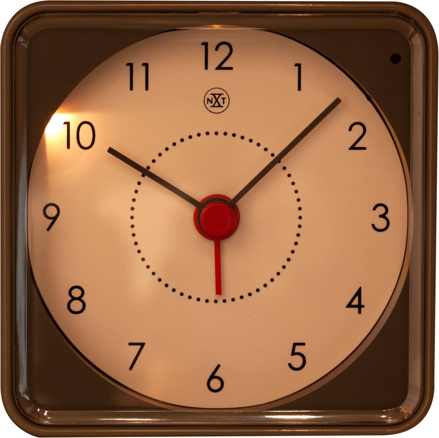 Alarm clock - 7.3 x 7.3 x 3.3 cm - 'Nathan'