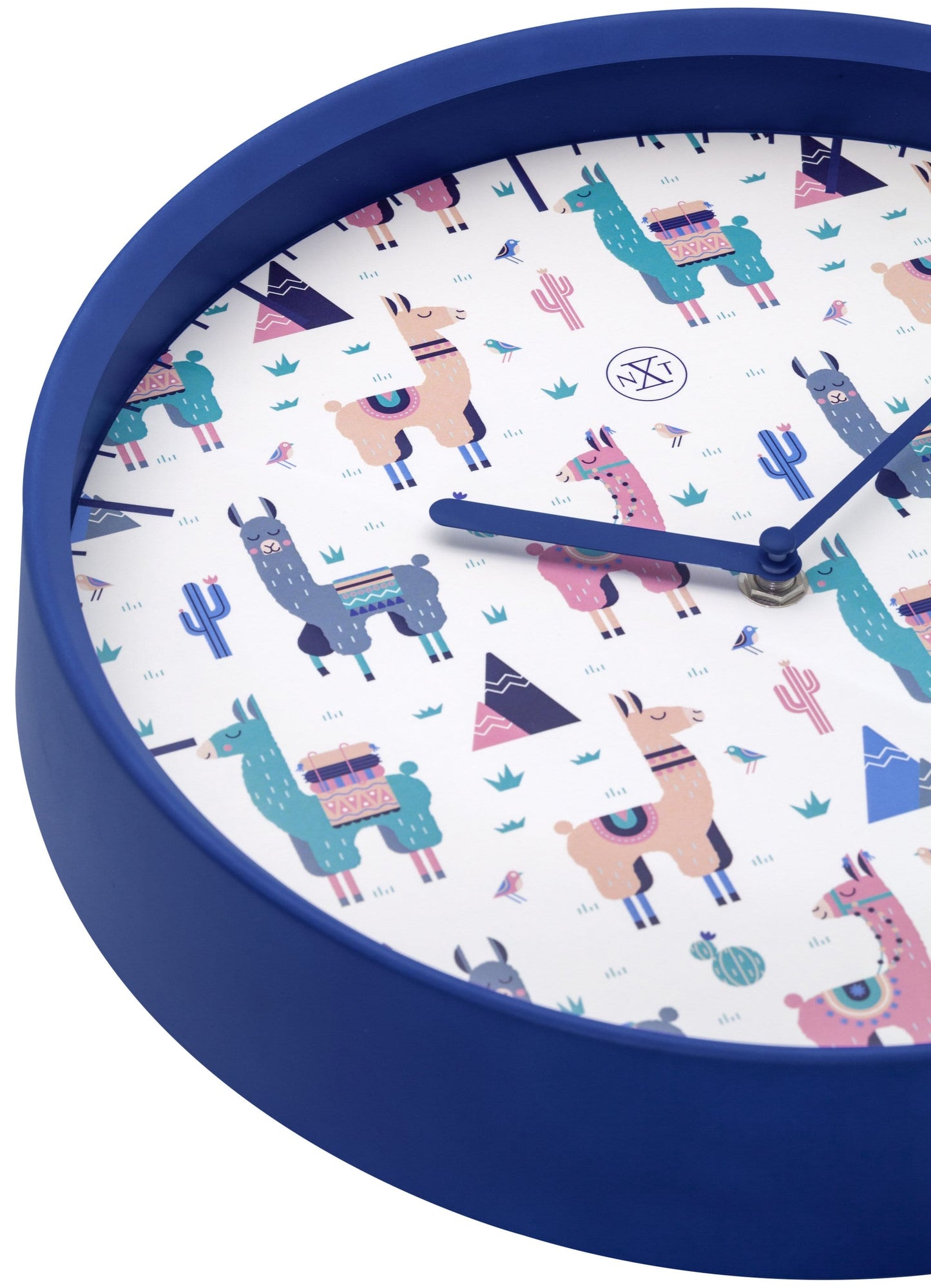 Wall clock - 30 cm - Plastic - 'Alpaca'