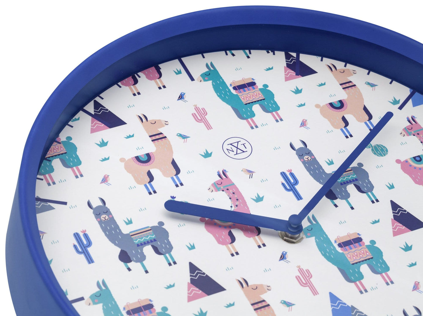 Wall clock - 30 cm - Plastic - 'Alpaca'
