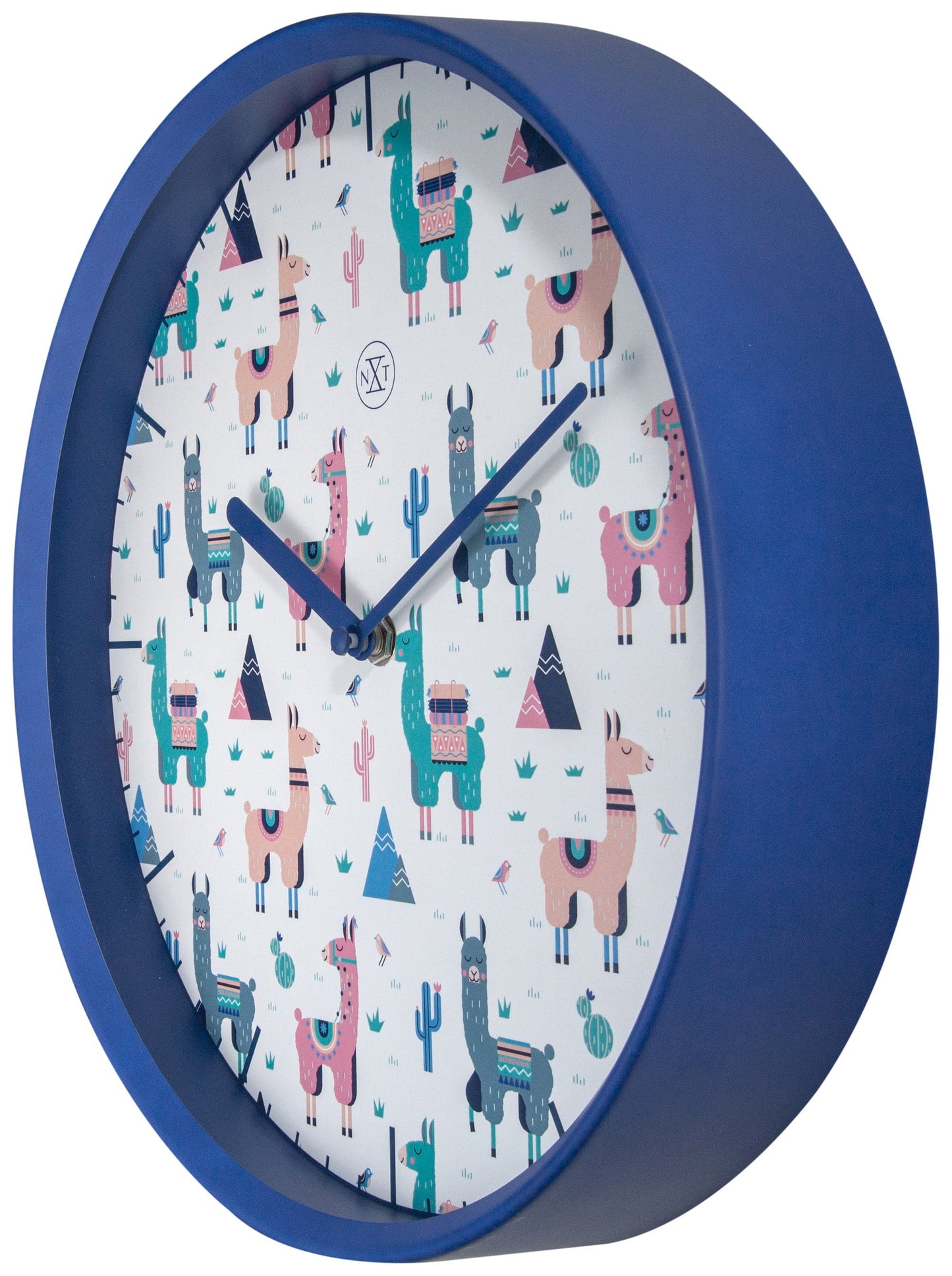 Wall clock - 30 cm - Plastic - 'Alpaca'