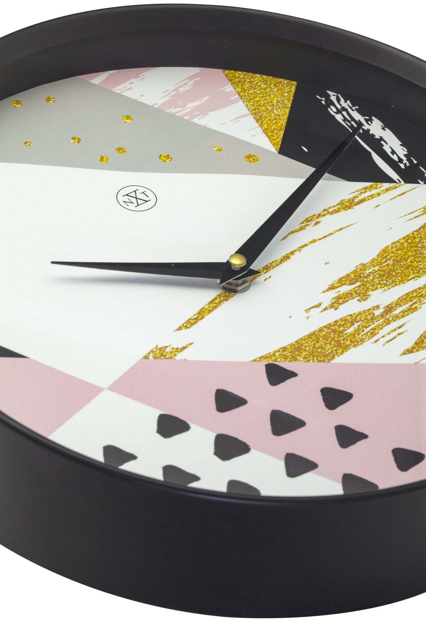 Wall clock - 30 cm - Plastic - 'Grace'