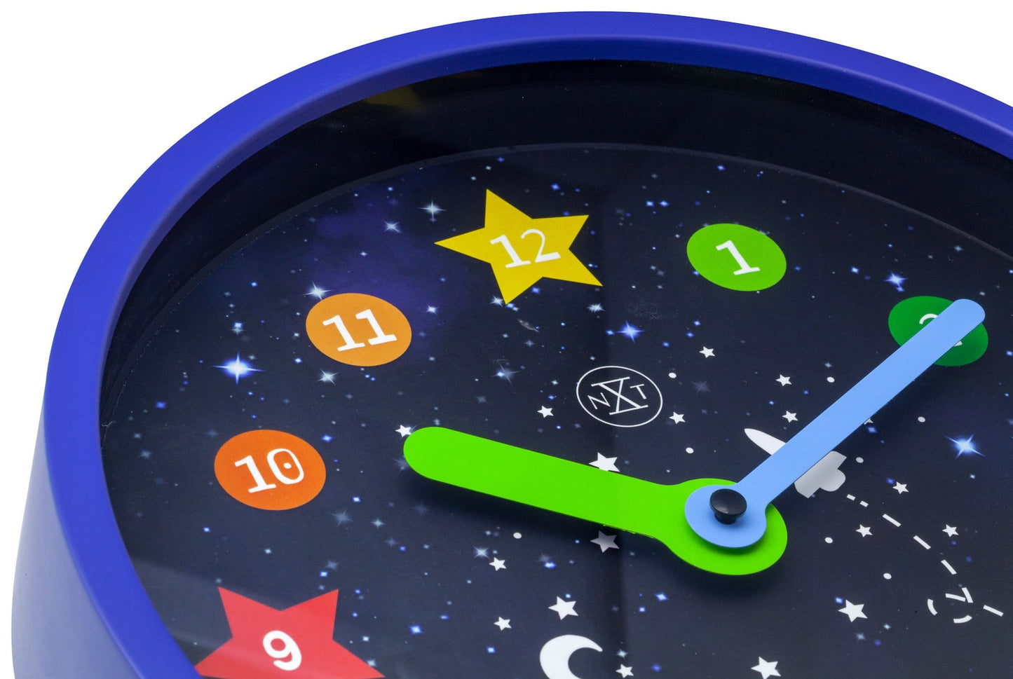 Wall clock - 26 cm - Plastic - 'Apollo'