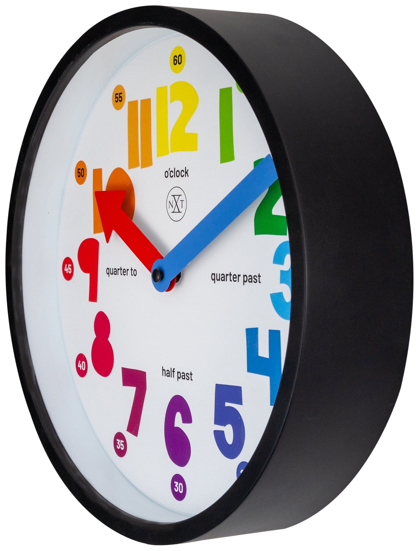 Wall clock - 26 cm - Plastic - 'Sophia'