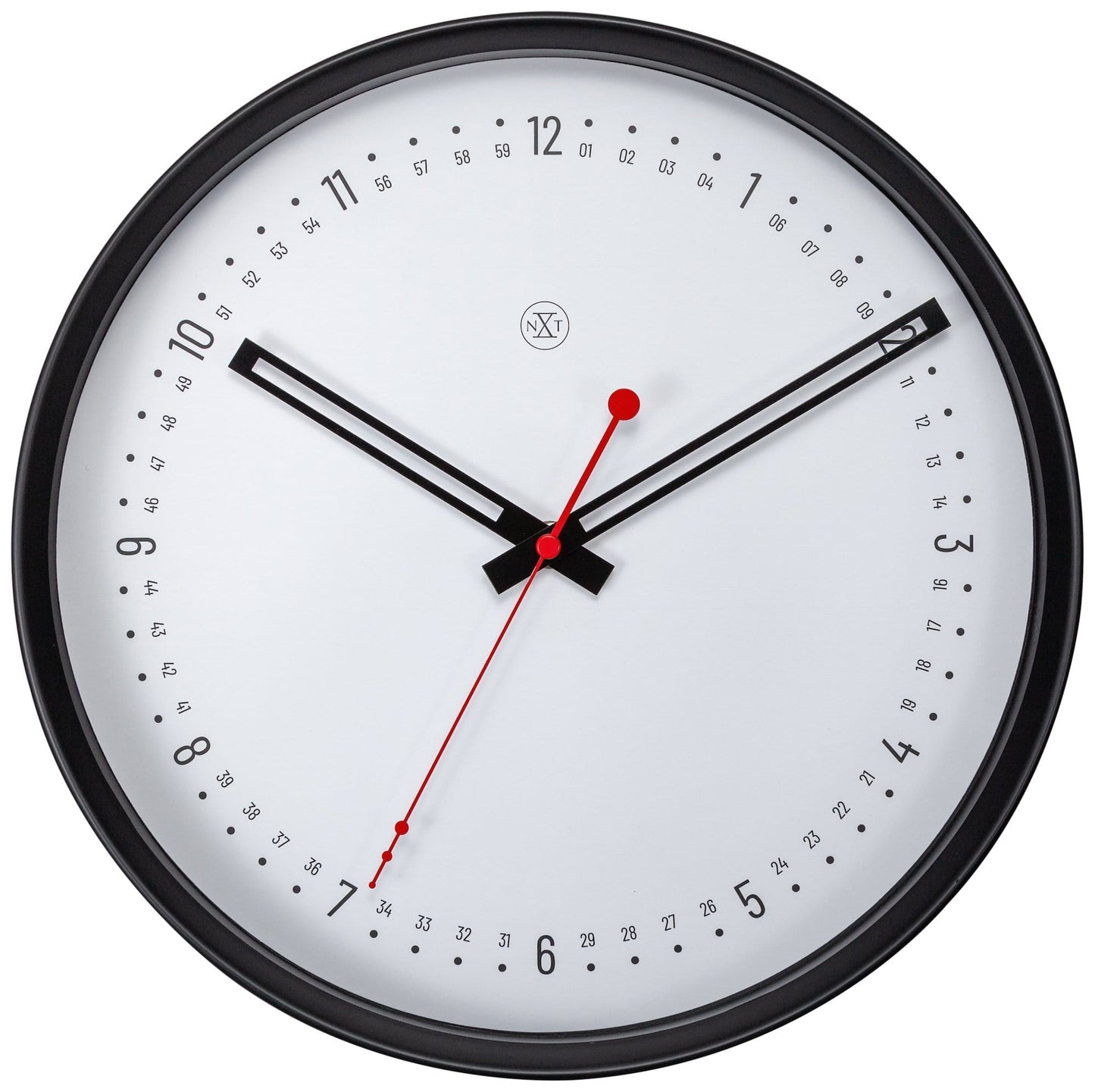 Wall clock - 30 cm - Plastic - 'Sweden'