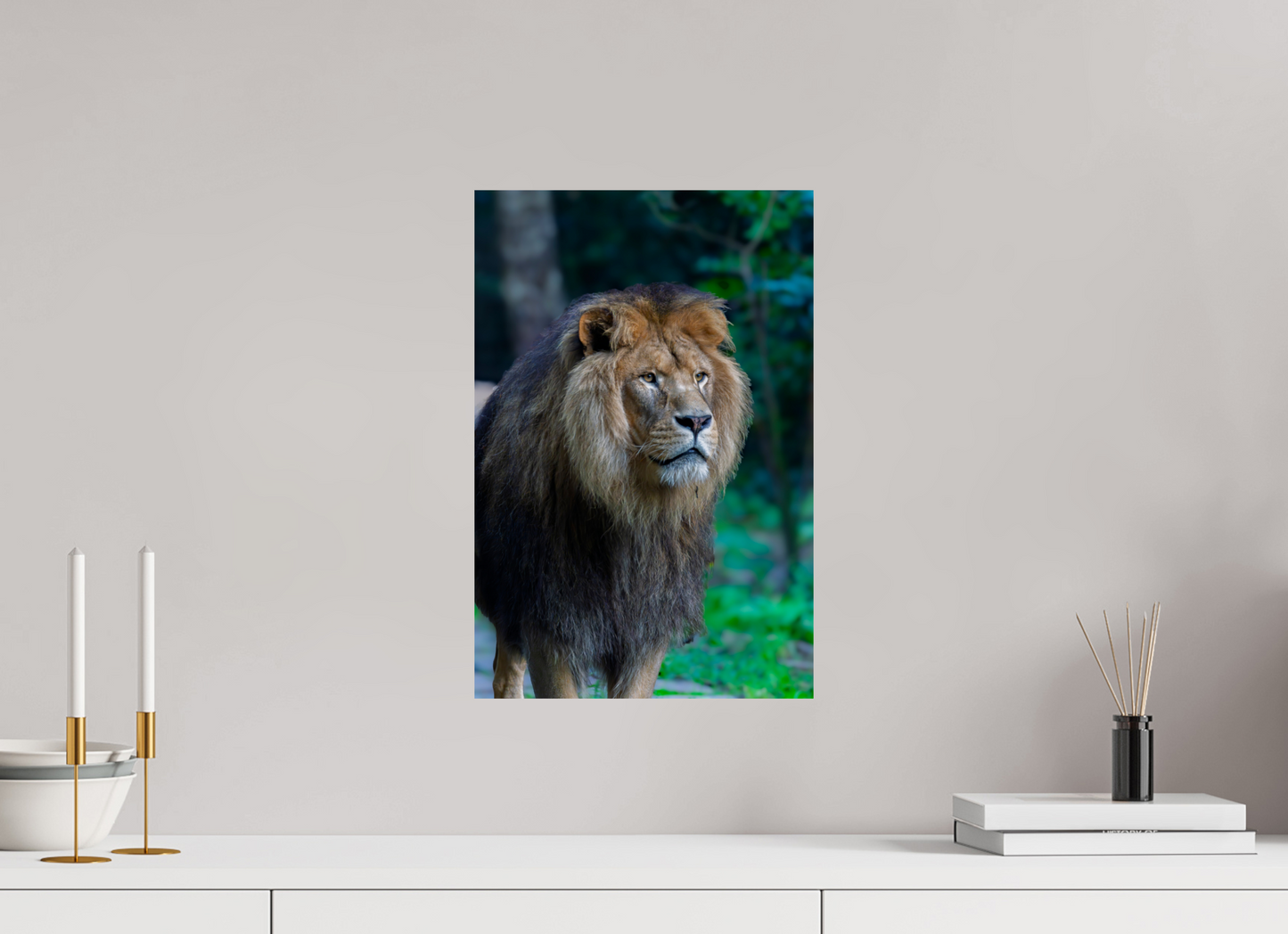 De Blik van de Koning (Photo Print On Fuji Crystal DP II)