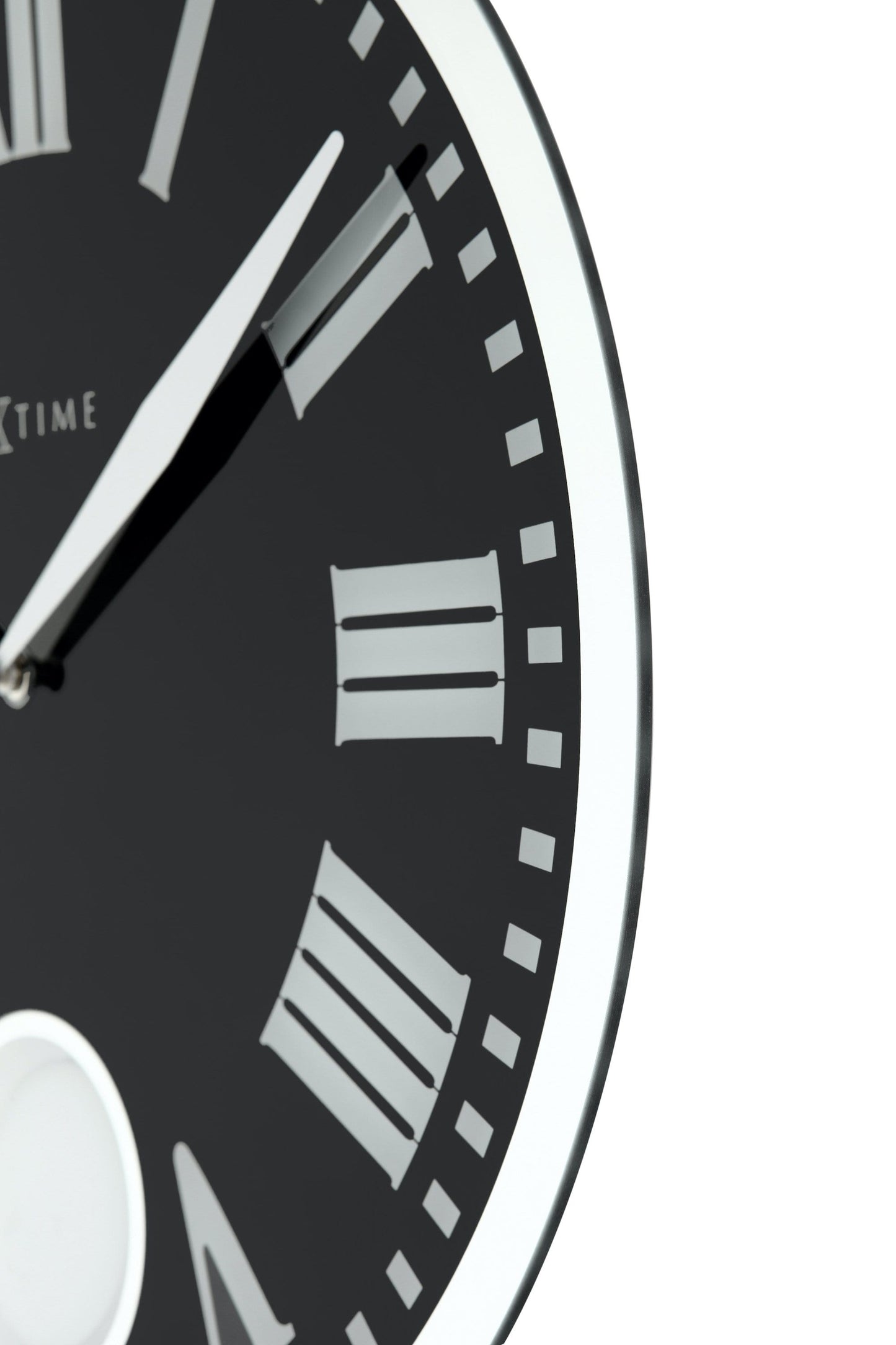 Wall clock - 43 x 4.2 cm - Glass - 'Romana'