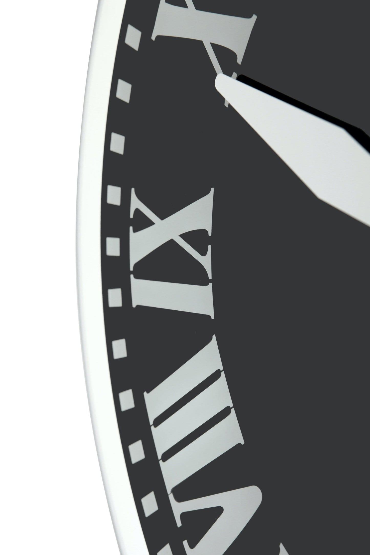Wall clock - 43 x 4.2 cm - Glass - 'Romana'