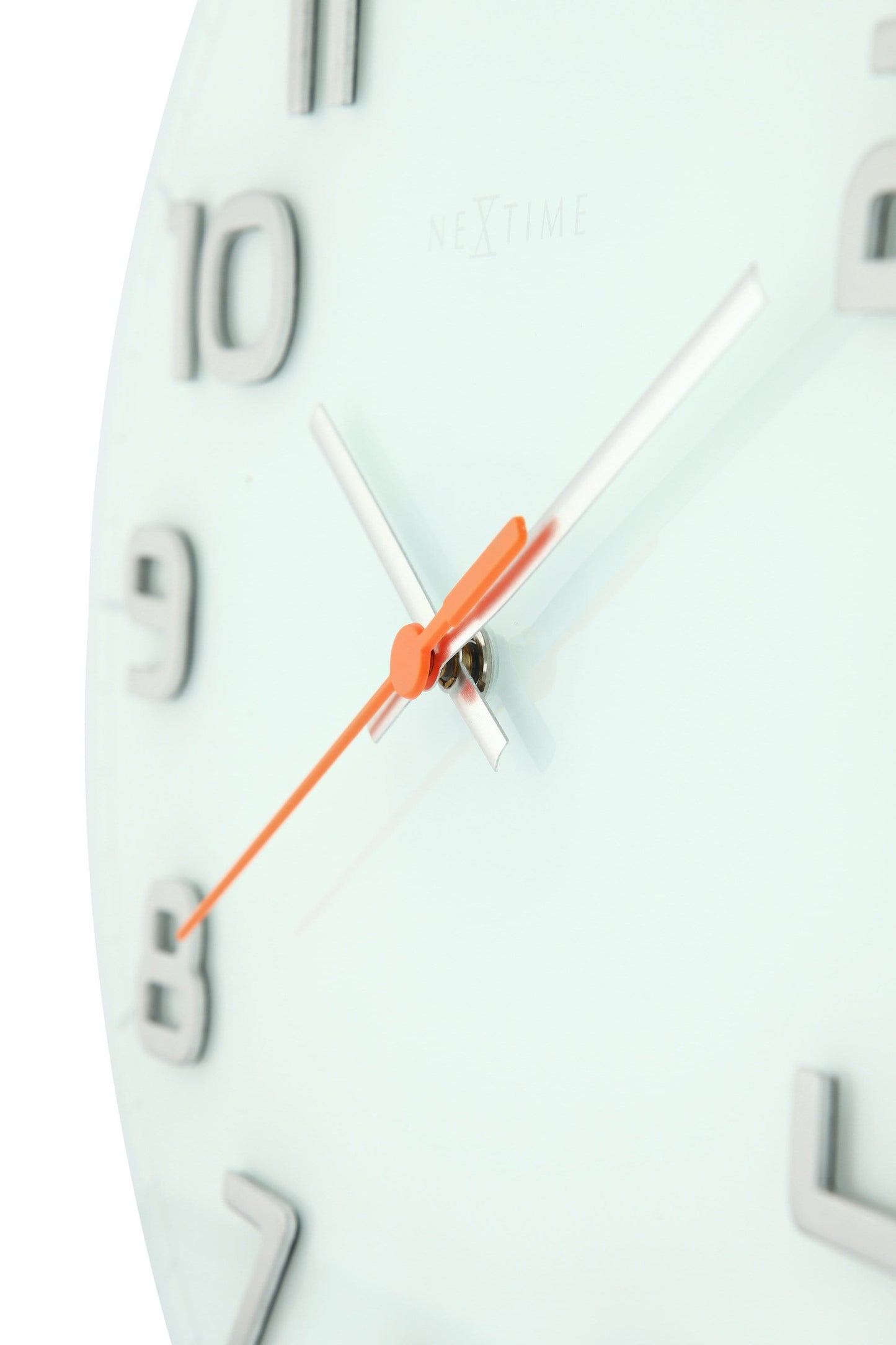 Wall clock - 30 x 3.5 cm - Glass - 'Classy Round'