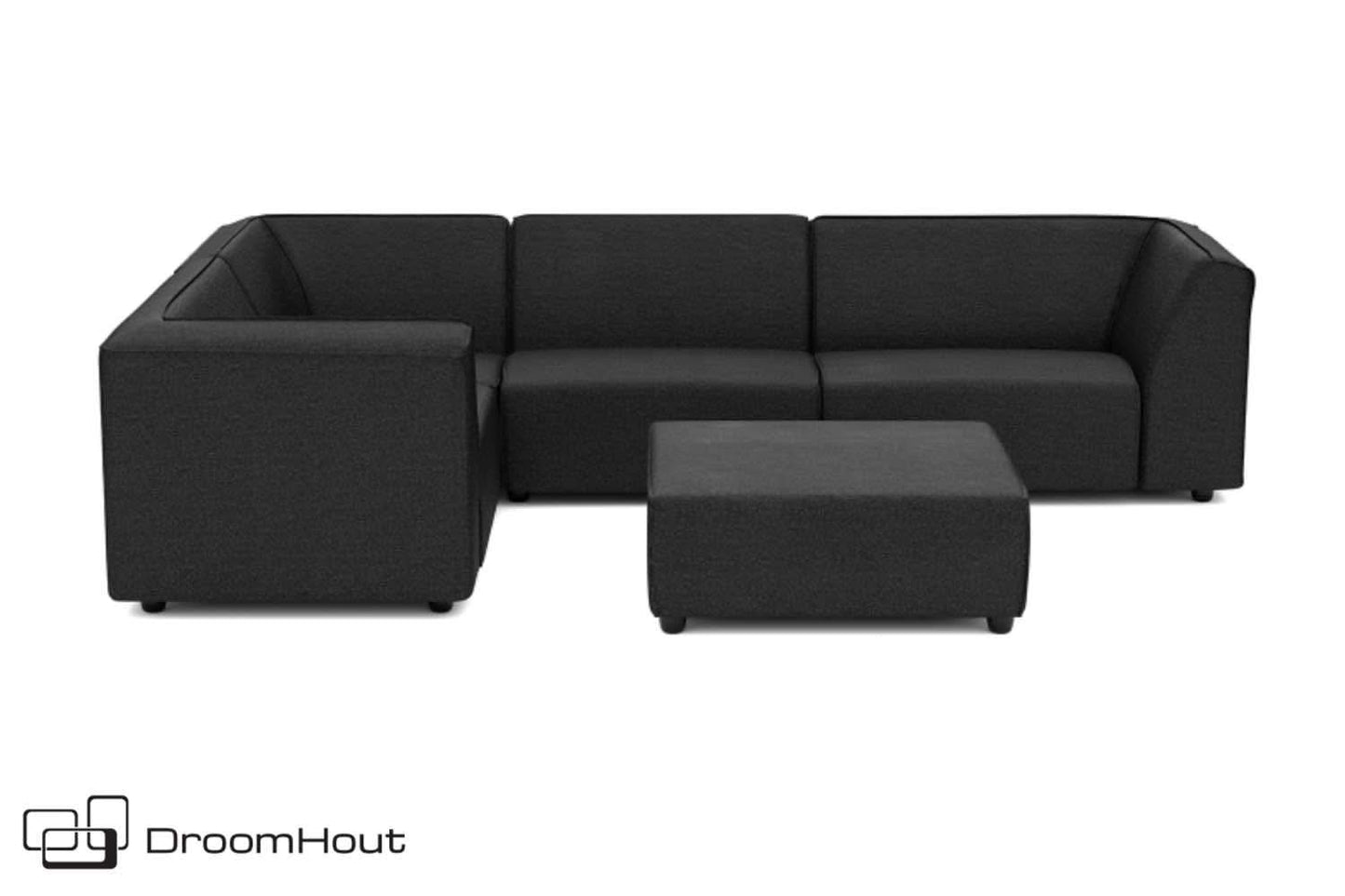 Chill loungeset Bubalou 6-zits hoek + hocker