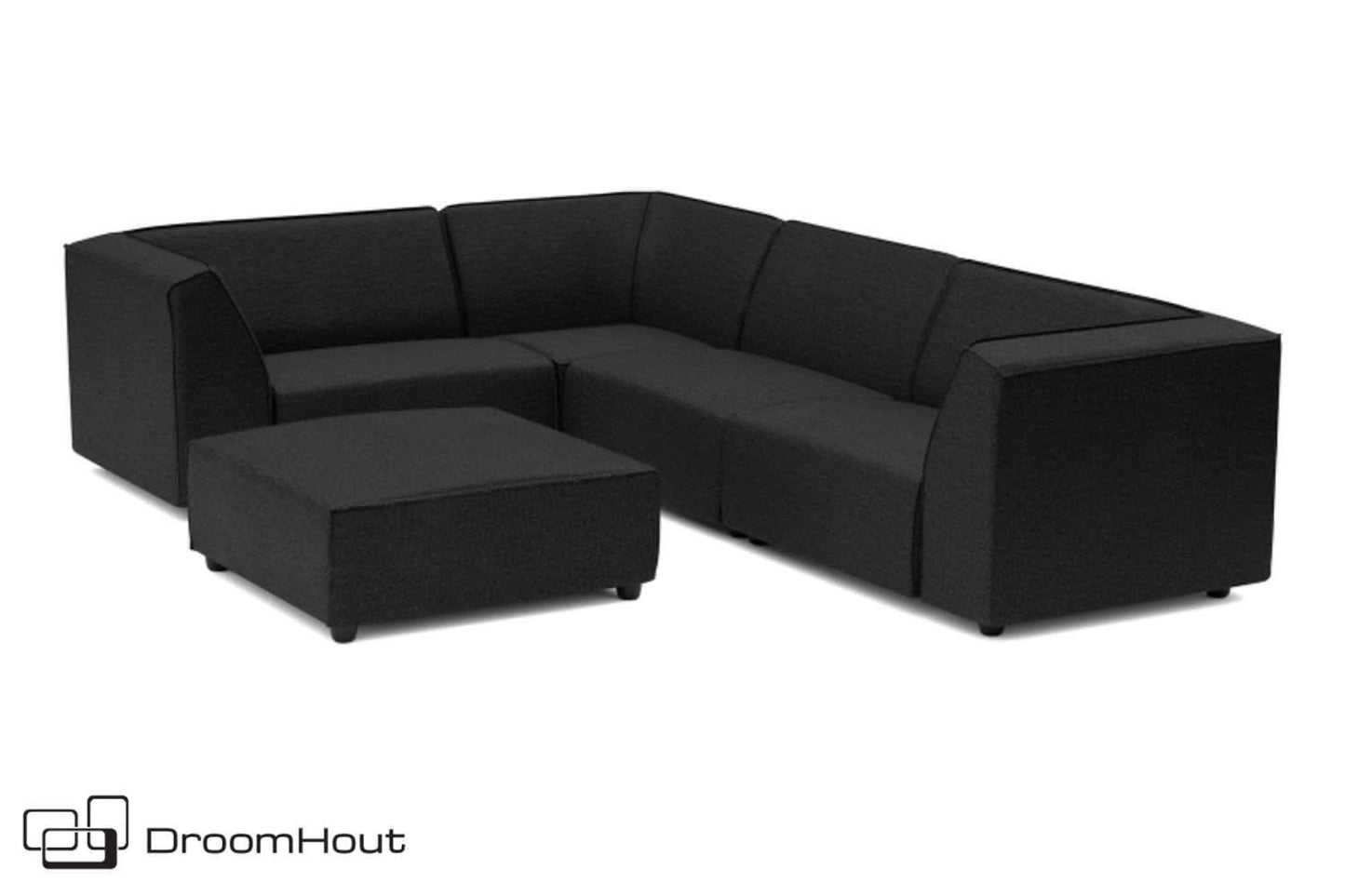 Chill loungeset Bubalou 6-zits hoek + hocker