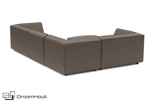 Chill loungeset Bubalou 6-zits hoek + hocker