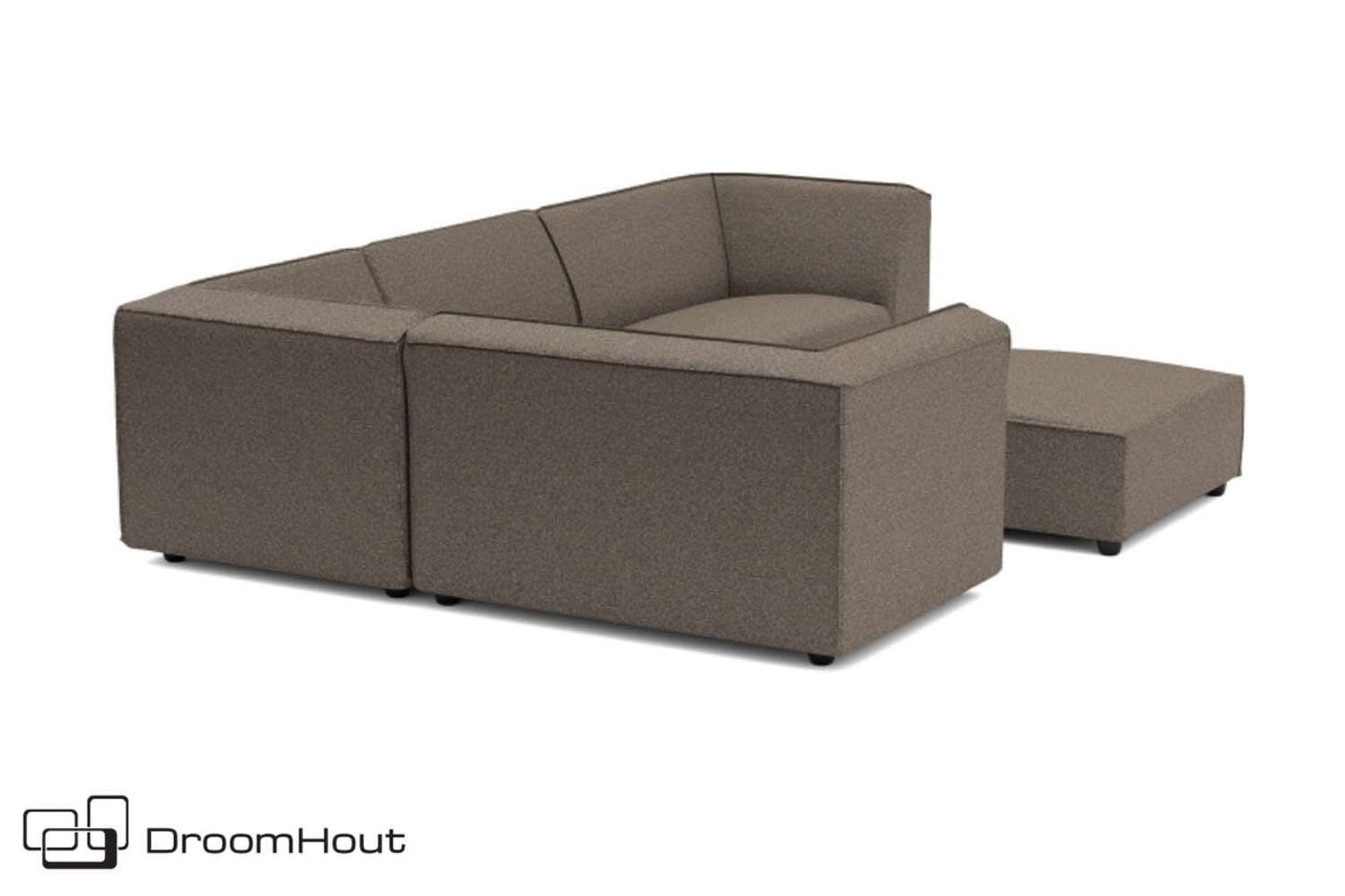 Chill loungeset Bubalou 6-zits hoek + hocker
