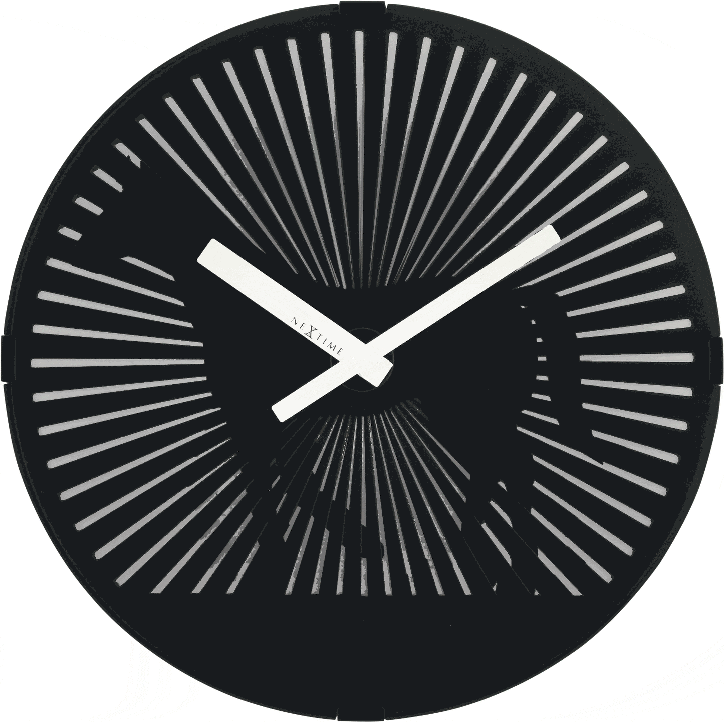 Wall clock- 30 cm - Plastic - Motion clock- 'Walking Horse'