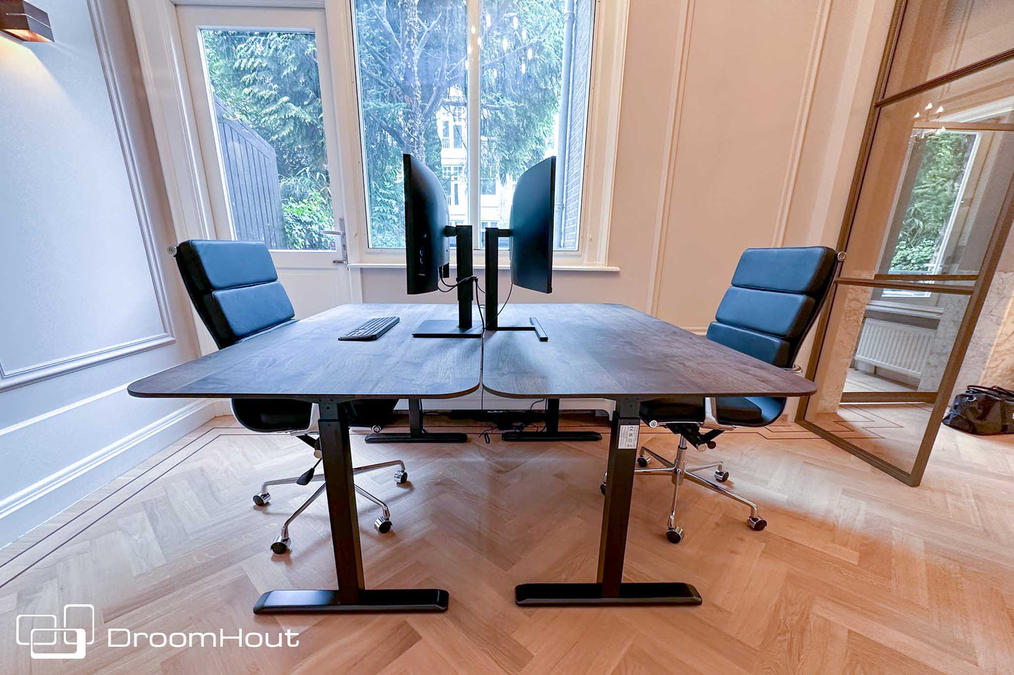 Zit-sta bureau Flow | elektrisch verstelbaar