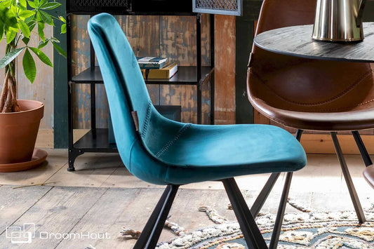 Stoel Dutchbone Franky Chair velvet (per 2)