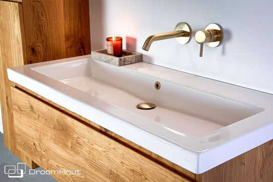 Houten badkamerset Aqua