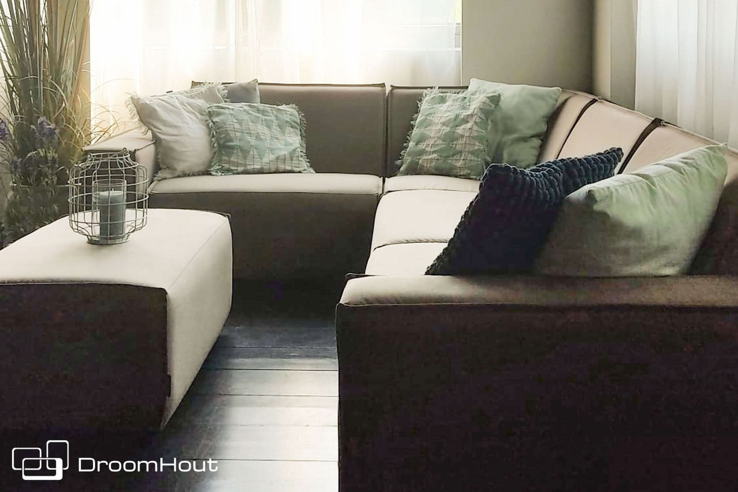 Icon loungebank Bubalou 6-zits hoek - showroommodel