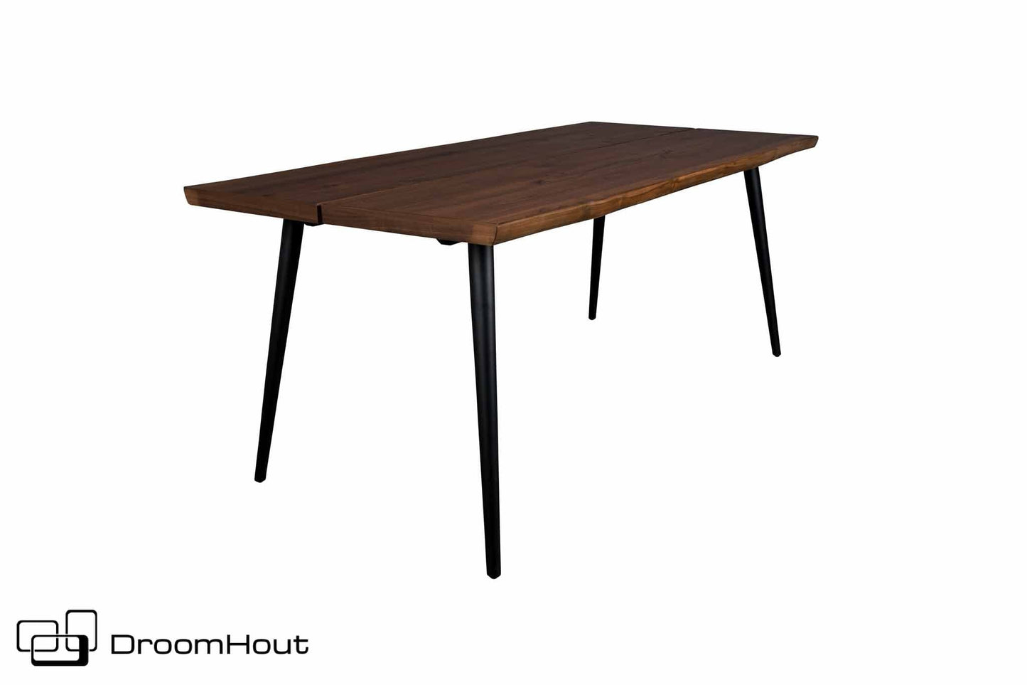 Eettafel noten Dutchbone Alagon (ook met eetkamerbank)