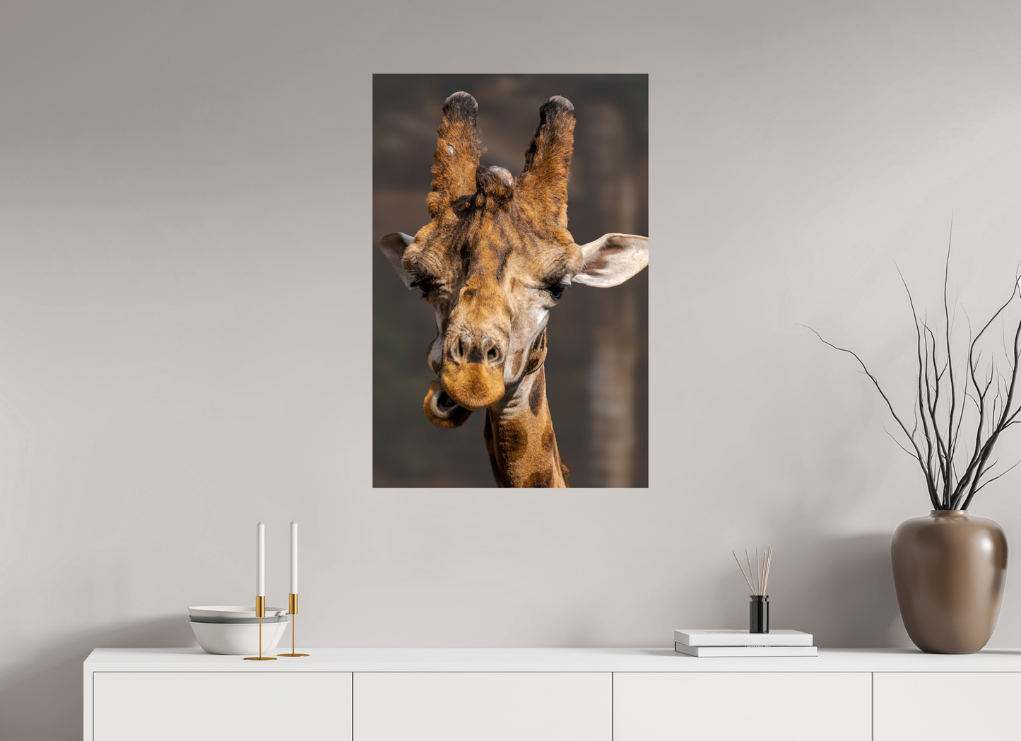 Portret van een Gigant (Photo Print On Fuji Crystal DP II)