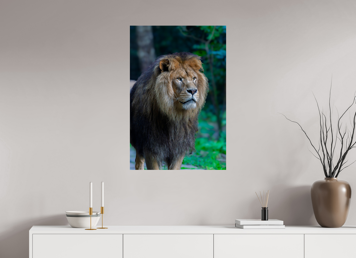 De Blik van de Koning (Photo Print On Fuji Crystal DP II)