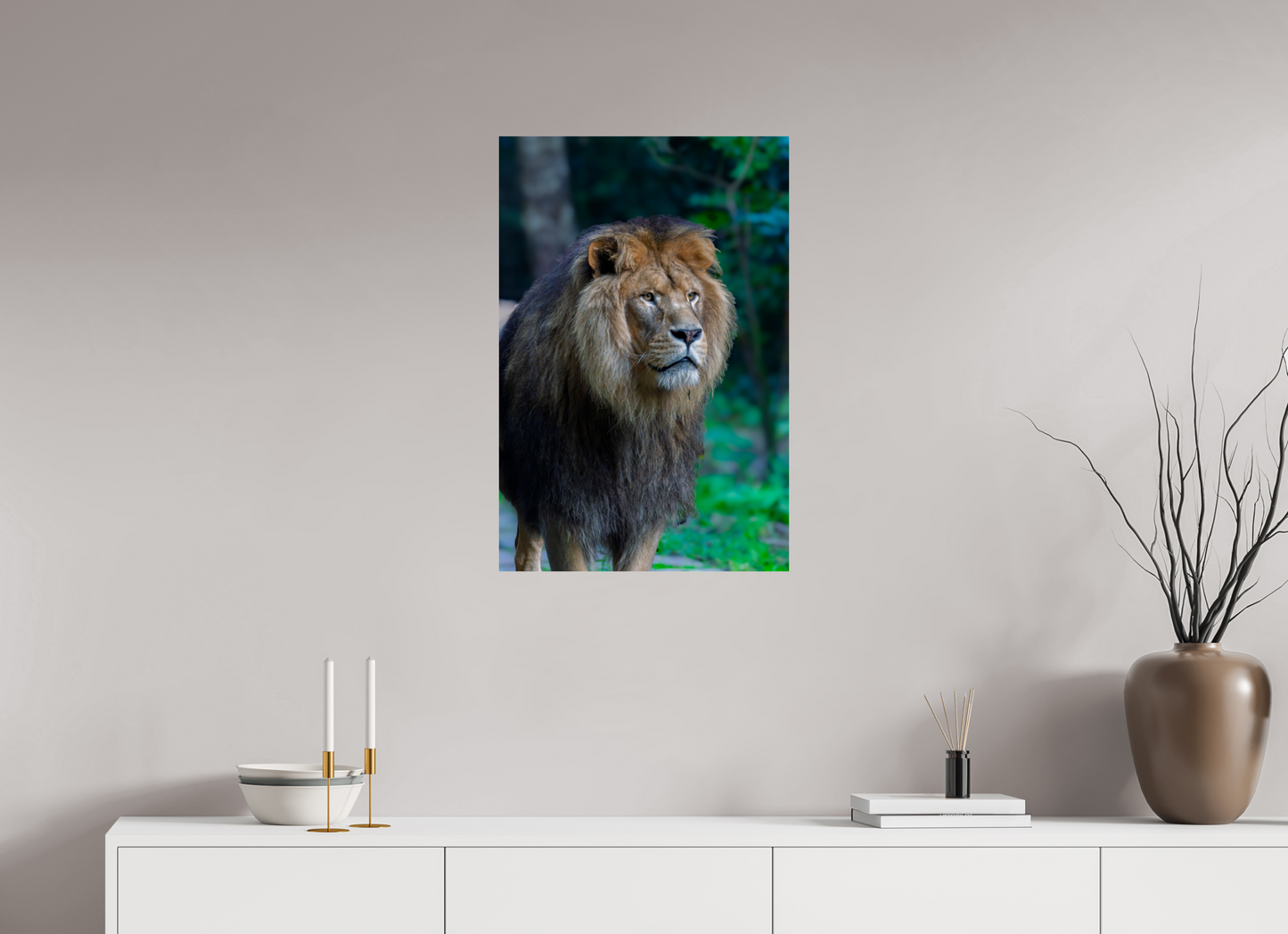 De Blik van de Koning (Photo Print On Fuji Crystal DP II)