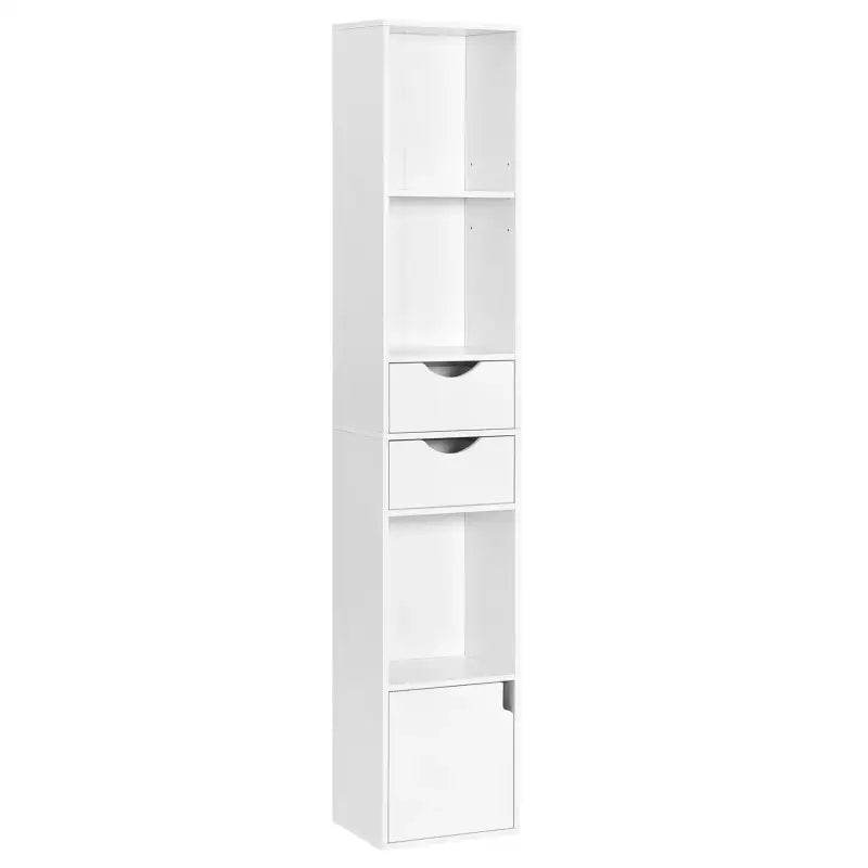 BukkitBow - Boekenkast met 3 Vakken en 2 Lades - Ruimtebesparend - 30x158x24cm