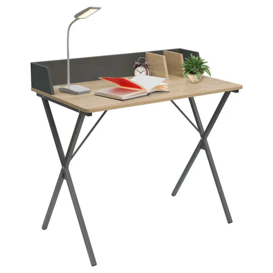 BukkitBow - Bureau / Werkplek met Achterschot en Kabelgoot Inkeeping (90C50X73CM)