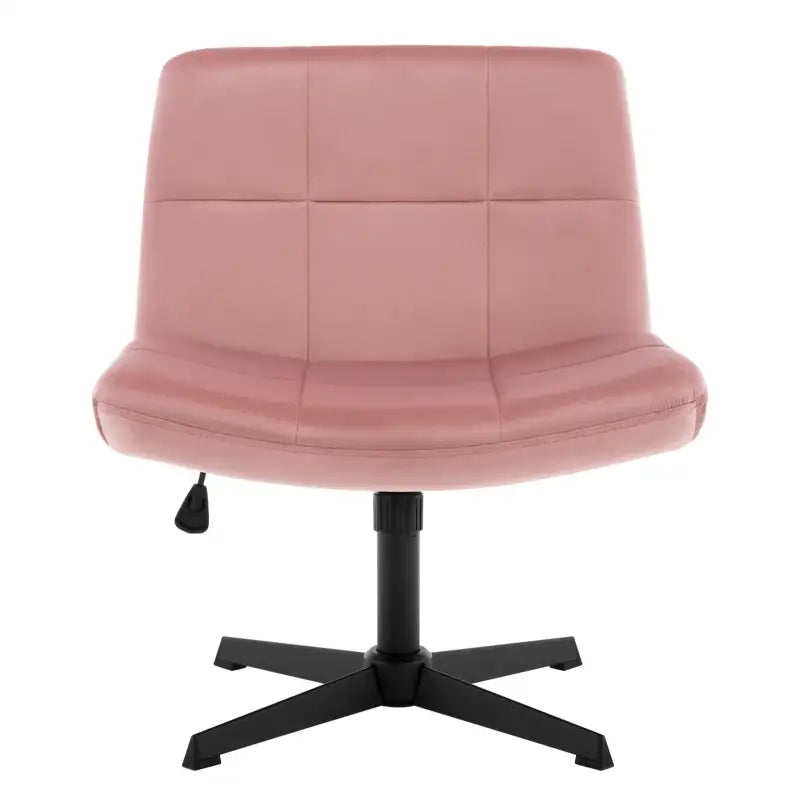 BukkitBow - Bureaustoel - In Hoogte Verstelbaar - Brede Zitting - Fluwelen of Corduroy Bekleding