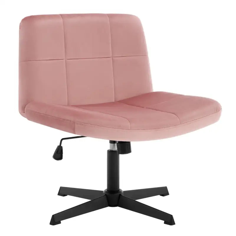 BukkitBow - Bureaustoel - In Hoogte Verstelbaar - Brede Zitting - Fluwelen of Corduroy Bekleding