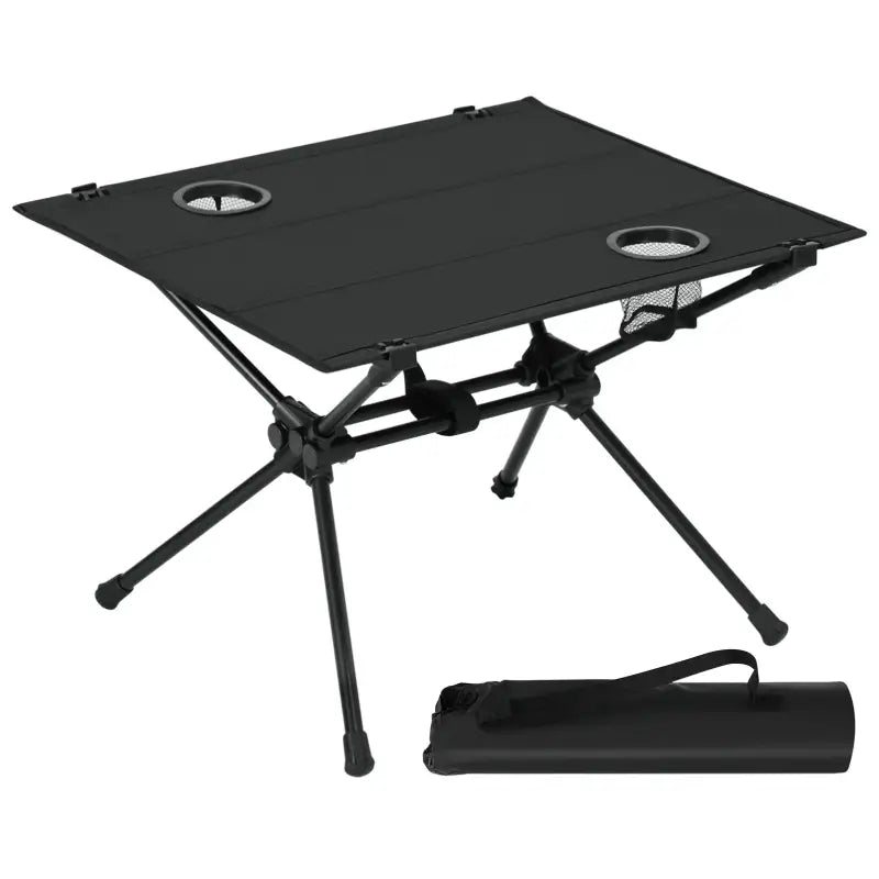 BukkitBow - Campingtafel - Set met Opberghoes - Metaal en Oxford-stof - Opvouwbaar - Lichtgewicht