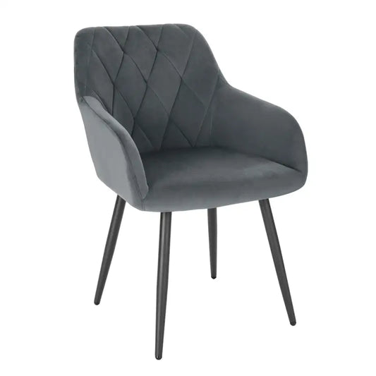 BukkitBow - Comfortabele Eetkamerstoel - Ergonomisch Ontwerp - Grote Zitting - Stabiel en Duurzaam - Zithoogte: 46,5 cm