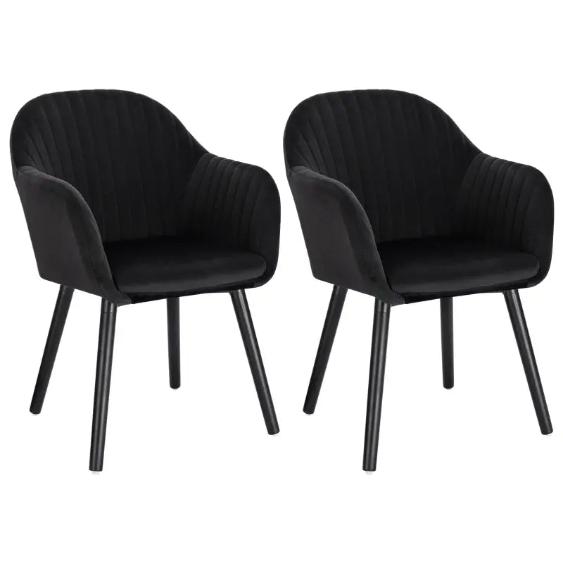 BukkitBow - Comfortabele Eetkamerstoelen - Ergonomisch Ontwerp - Duurzaam & Sterk - Multifunctioneel - Zithoogte: 44CM