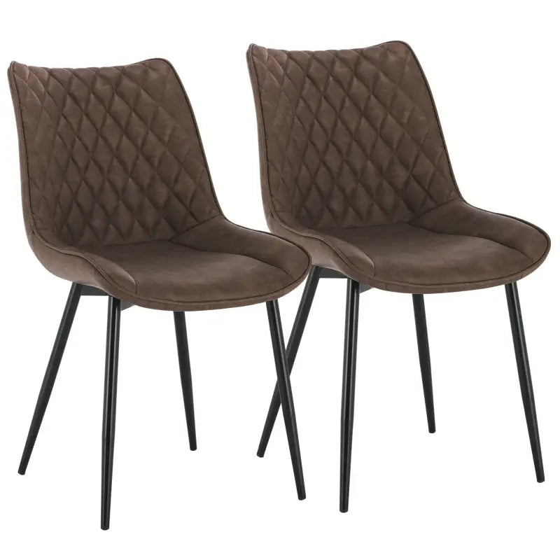 BukkitBow - Comfortabele Eetkamerstoelen - Stevig en Ergonomisch Design - met Vloerbescherming - 85,5CM Hoog