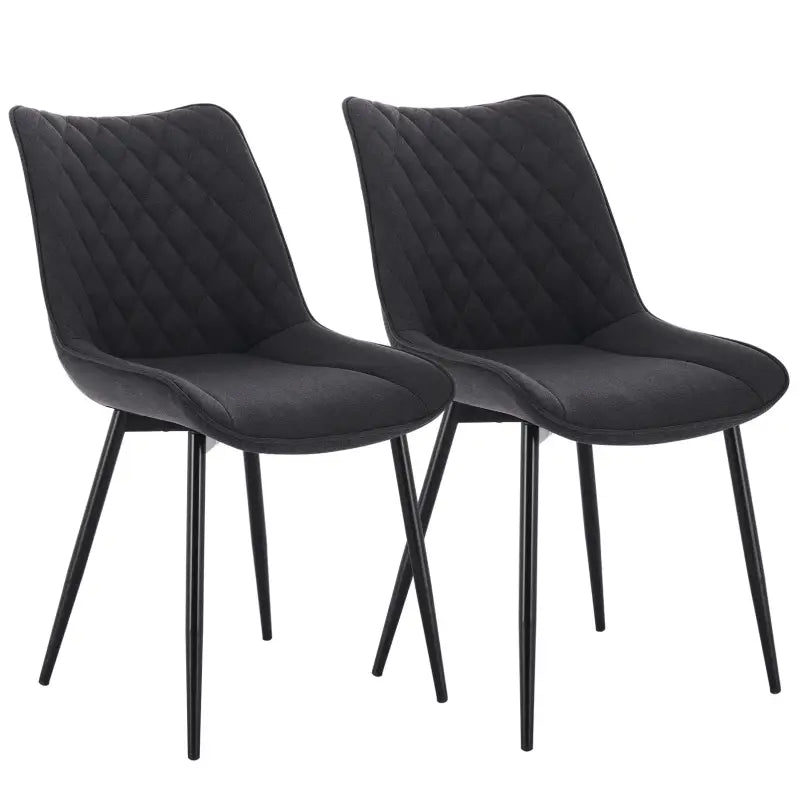 BukkitBow - Comfortabele Eetkamerstoelen - Stevig en Ergonomisch Design - met Vloerbescherming - 85,5CM Hoog