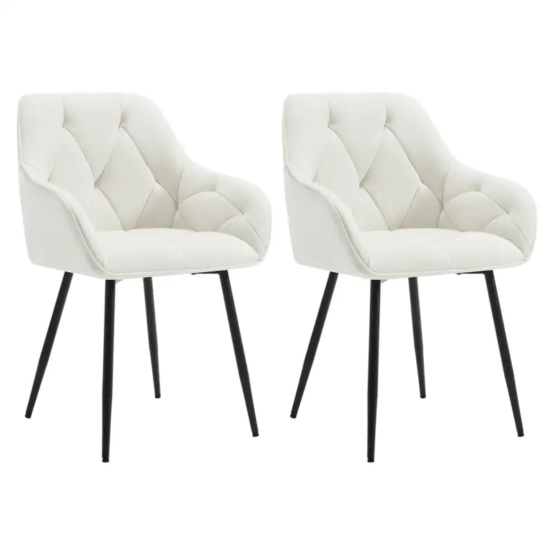 BukkitBow - Comfortabele Eetkamerstoelen - Stevig en Stabiel - Ergonomisch Design - Veelzijdig Gebruik - 56x53x83,5CM