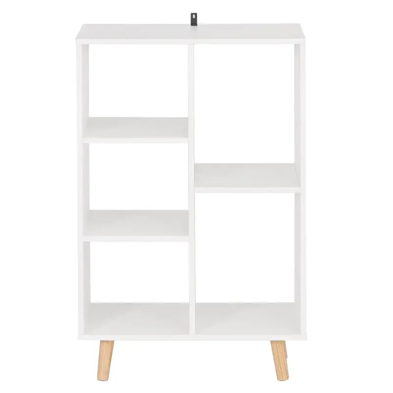 BukkitBow - Compacte Boekenkast - 5 Vakken - Ruimte-efficiënt - Sterke Planken - 30x60x95CM