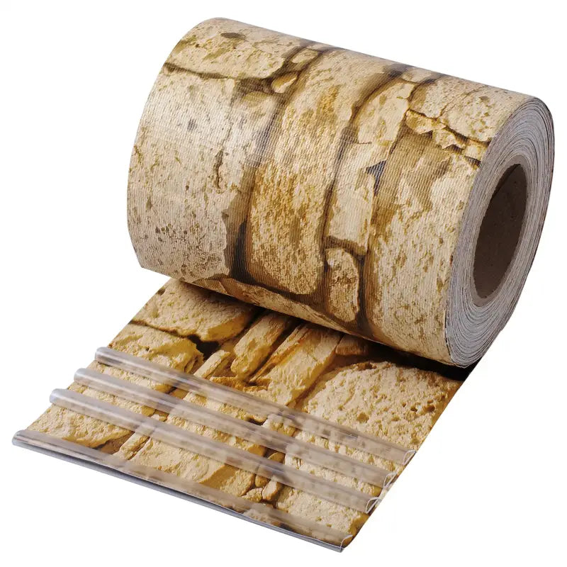 BukkitBow - Dubbelzijdig Privacyscherm- Rol met PC Folie voor Privay - UV-en Weersbestendig - 450g/m² - 35m x 19cm - Inclusief Bevestigings Clips