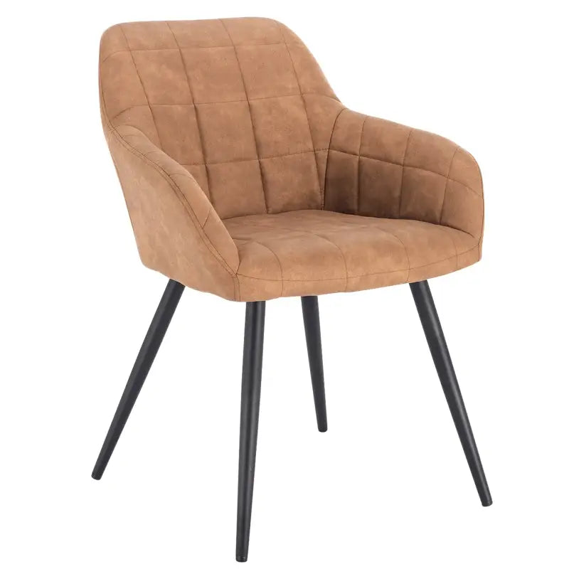 BukkitBow - Eetkamerstoel - Lederen/Stoffen/Linnen Stoel - Comfortabel & Ergonomisch - Stevig & Duurzaam - Zithoogte: 47CM