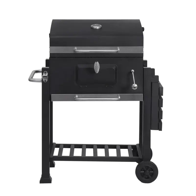 BukkitBow - Houtskoolbarbecue van Staal - met 2 Grillroosters - 113x45.5x100 cm - Verplaatsbaar