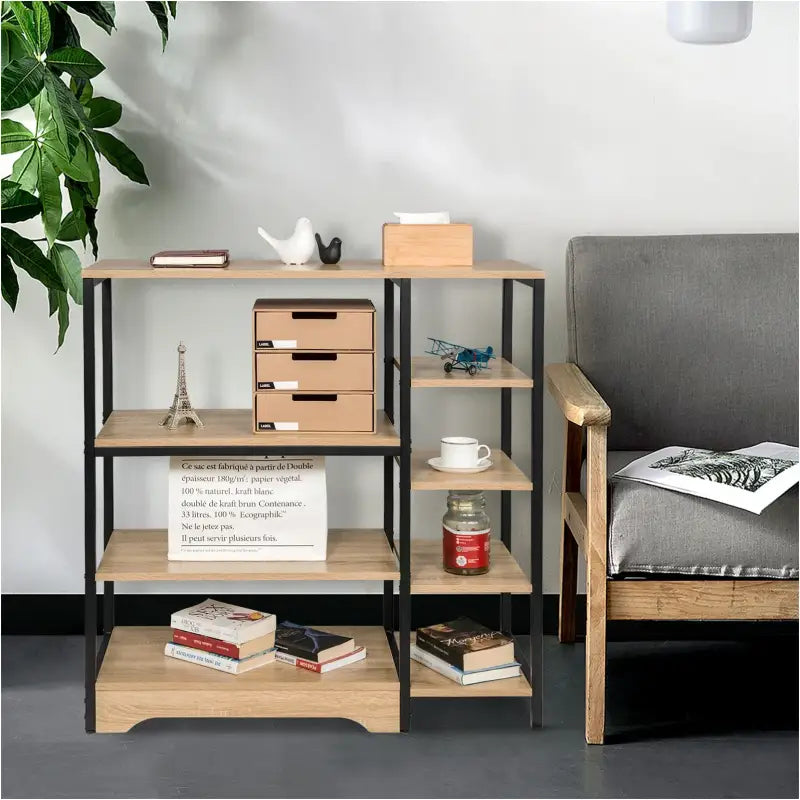 BukkitBow - Industriële Opbergkast - Milieuvriendelijk Materiaal - Multifunctioneel - Grote Capaciteit - 90x40x95CM