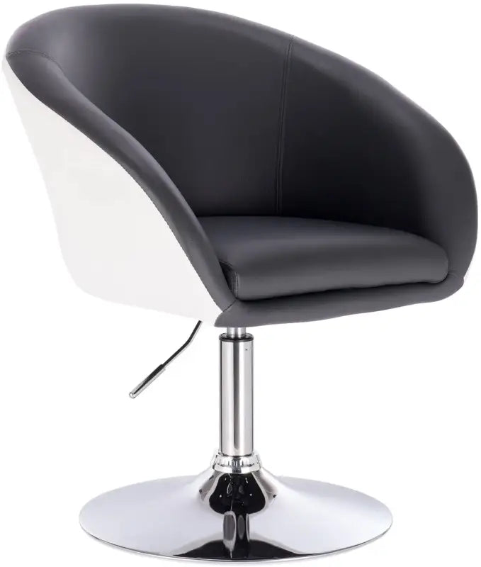 BukkitBow - Luxe Barkruk / Relaxstoel - Kunstleer, Linnen of Fluweel en Verchroomd Staal - Verstelbaar en Ergonomisch - Zithoogte: 44-57CM