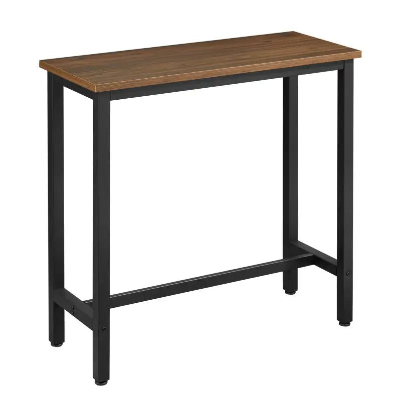 BukkitBow – Luxe Bartafel - Bartafel voor Binnen & Buiten – Metalen Bartafel – Rechthoekige Bar - 100x40x100 cm