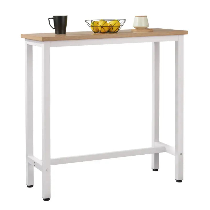 BukkitBow – Luxe Bartafel - Bartafel voor Binnen & Buiten – Metalen Bartafel – Rechthoekige Bar - 100x40x100 cm