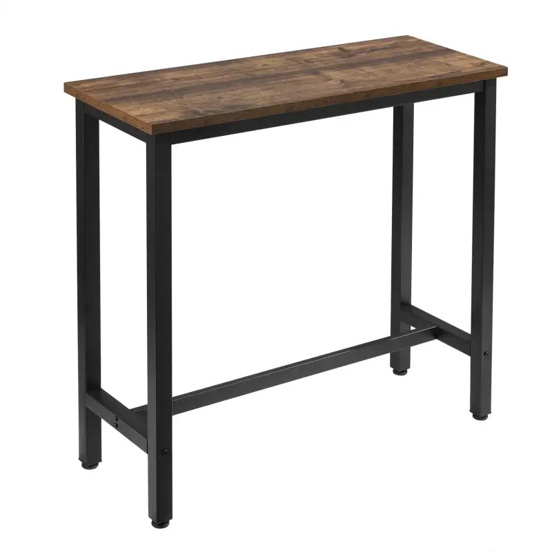 BukkitBow – Luxe Bartafel - Bartafel voor Binnen & Buiten – Metalen Bartafel – Rechthoekige Bar - 100x40x100 cm