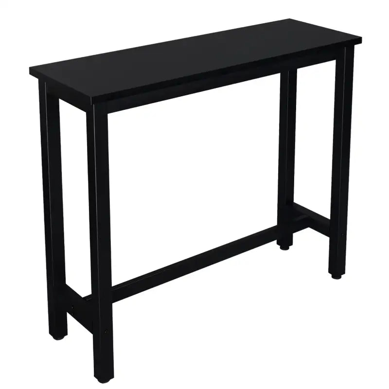 BukkitBow – Luxe Bartafel - Bartafel voor Binnen & Buiten – Metalen Bartafel – Rechthoekige Bar - 120x40x100 cm