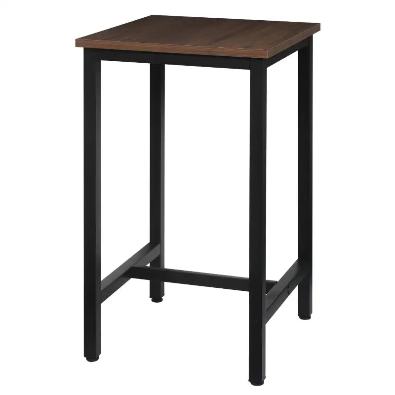 BukkitBow – Luxe Bartafel - Bartafel voor Binnen & Buiten – Metalen Bartafel – Vierkante Bar - 60x60x100 cm