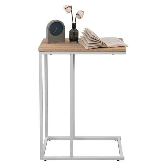 BukkitBow - Luxe Bijzettafel / Koffietafel - met Metalen Frame - Geschikt voor Laptop (63CM Hoog)