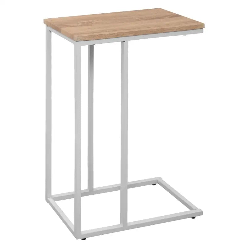BukkitBow - Luxe Bijzettafel / Koffietafel - met Metalen Frame - Geschikt voor Laptop (63CM Hoog)