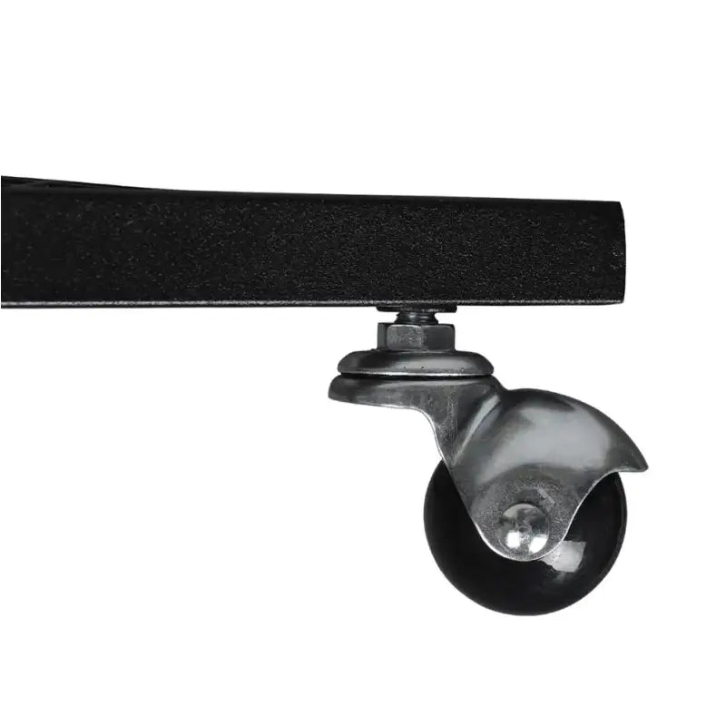 BukkitBow - Luxe Bijzettafel / Koffietafel op Wielen - met Metalen Frame - Geschikt voor Laptop (60CM Hoog)